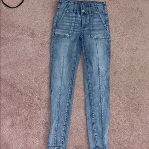 light washed jeans